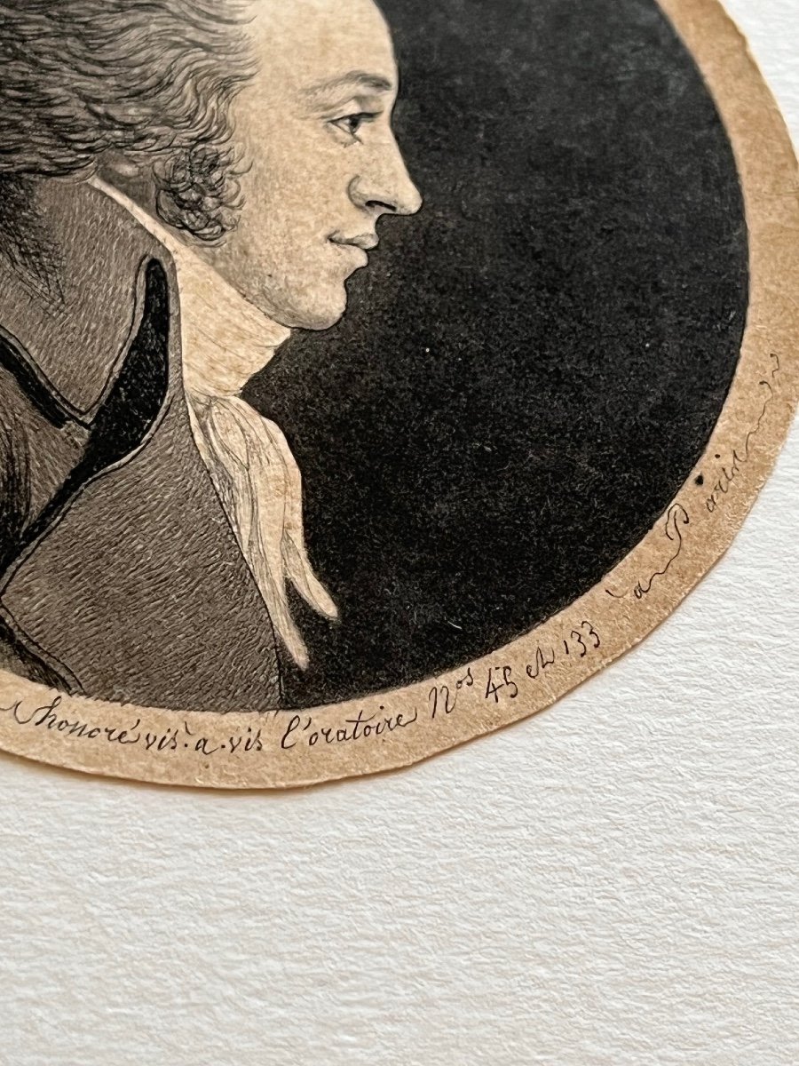 Physionotrace Portrait d'Abate Antonio Vassalli-eandi (1761 - 1825)-photo-2