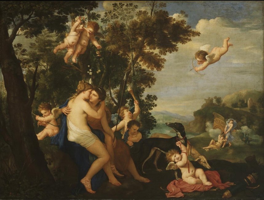 Miniature : Jupiter Et Callisto, d'Après Le Tableau De Philadelphia Museum Of Art-photo-3