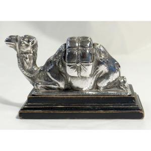 Silver Box In The Shape Of A Dromedary, London, 1904