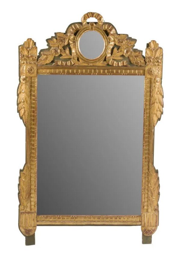 Louis XVI Mirror In Golden Wood