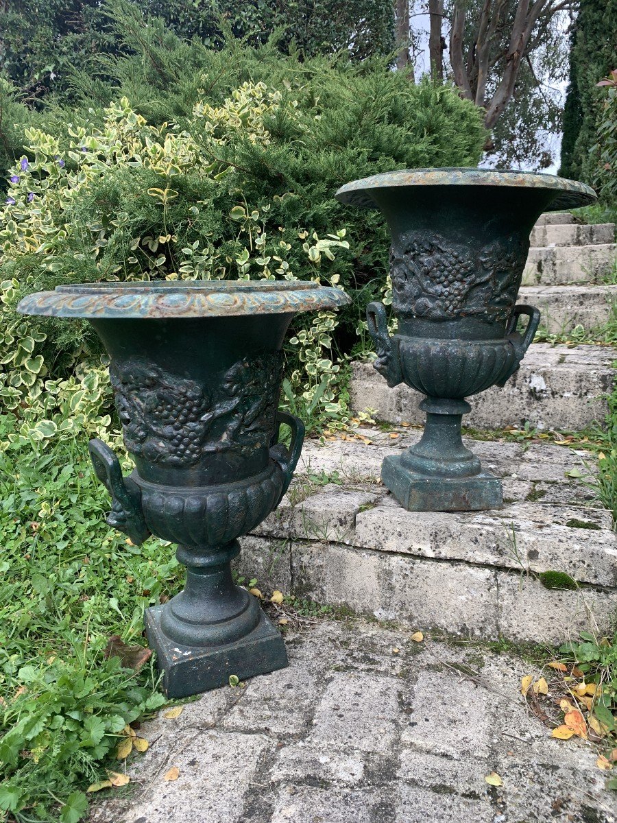 Pair Of Medici Urns