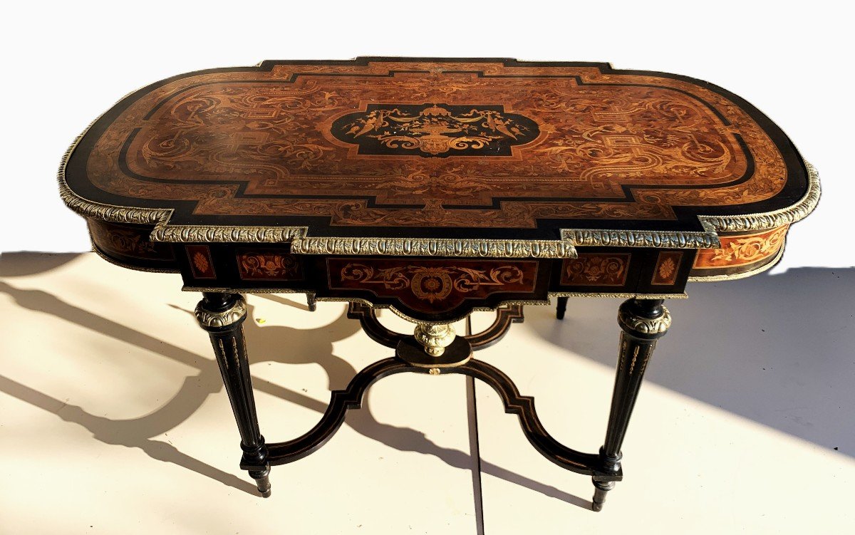 Table De Milieu - époque Napoléon III-photo-3