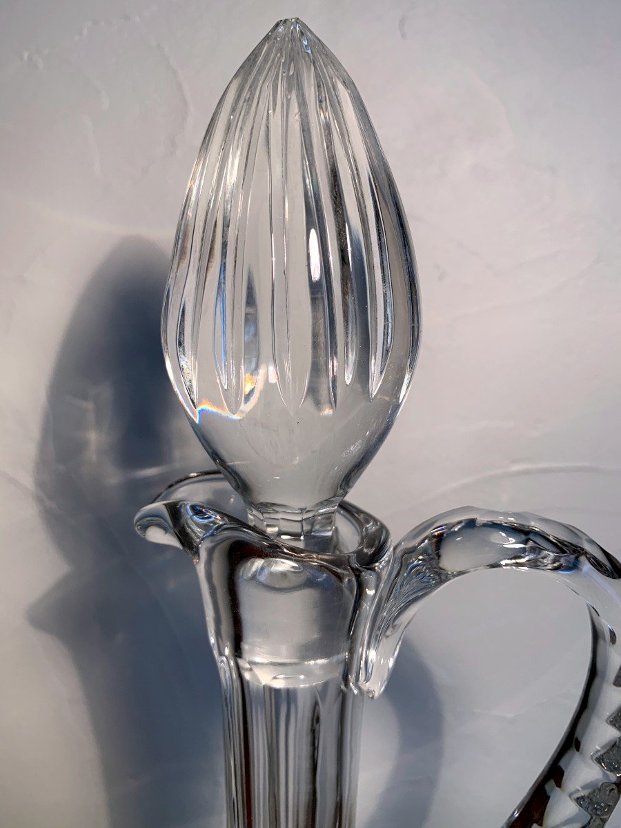 Hand-blown And Hand-cut Crystal Shower Carafe.-photo-1