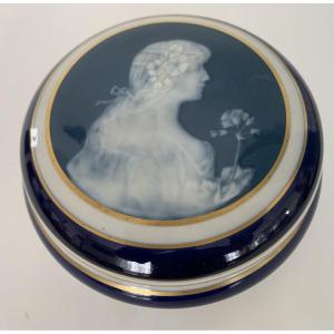 Limoges Porcelain Candy Box By Camille Tharaud