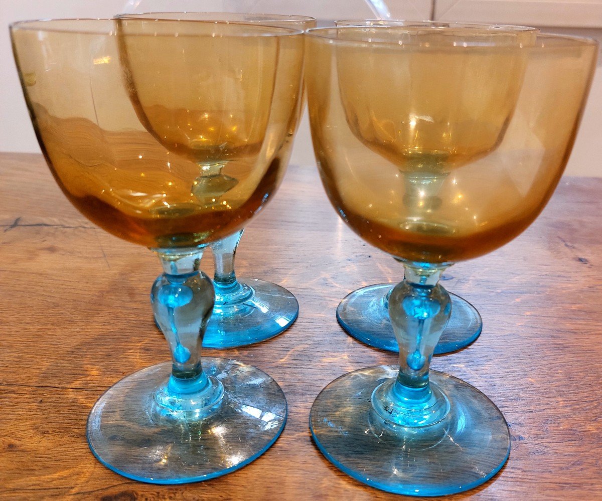 4 Verres à Eau George Sand 