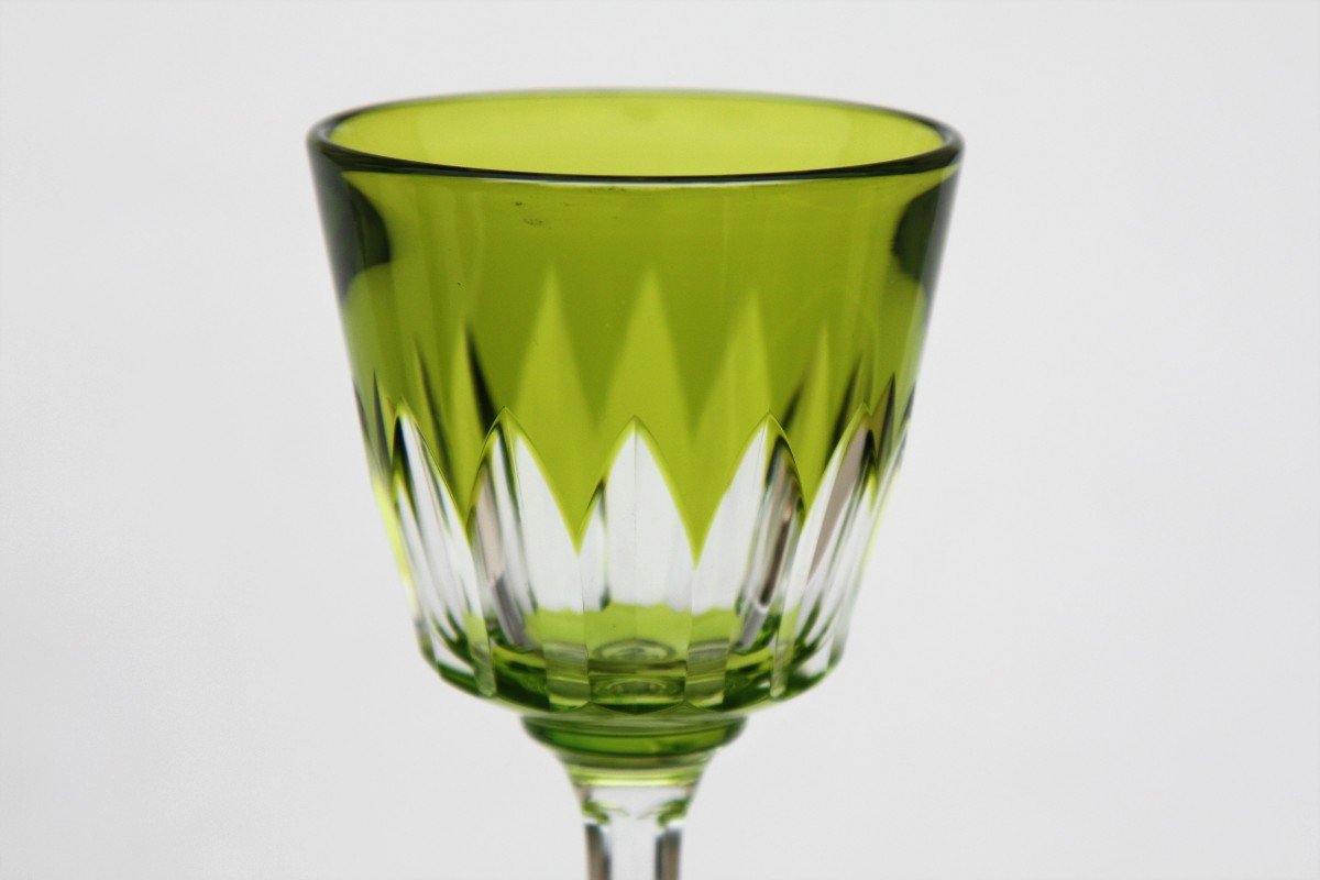 Roemer Glass In Baccarat Crystal, Lavandou Model-photo-2