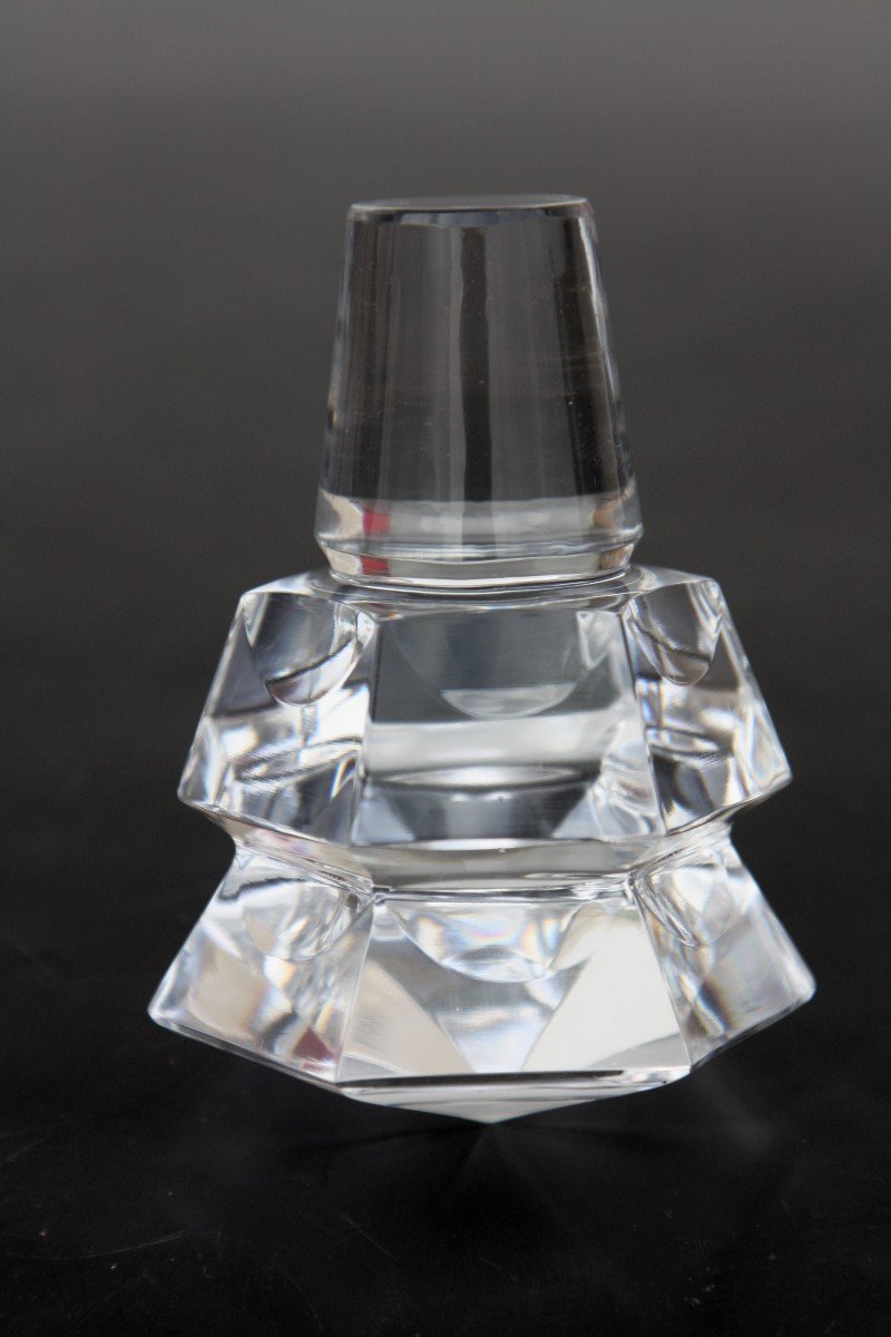 Wine Carafe In Baccarat Crystal, Savoie Model-photo-3