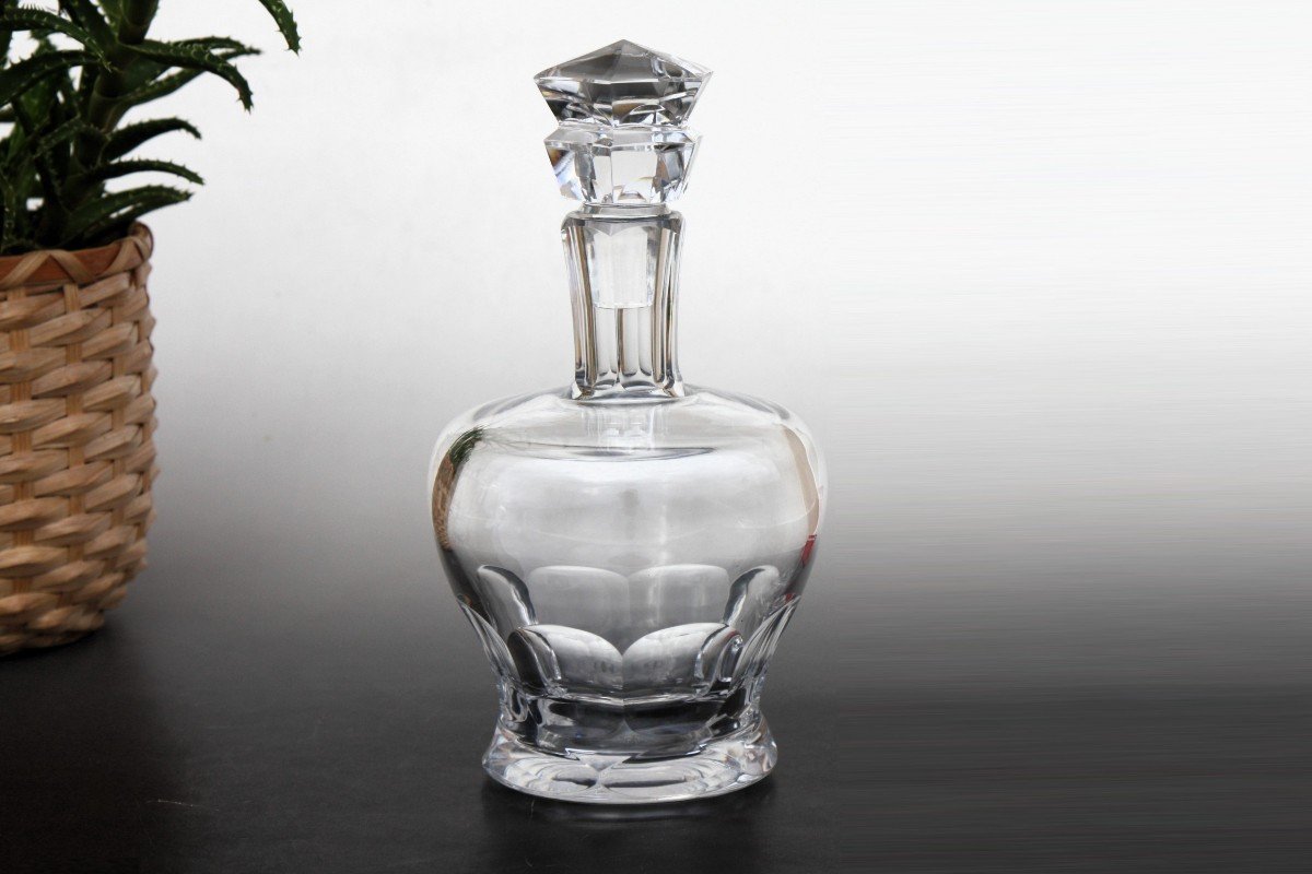 Wine Carafe In Baccarat Crystal, Savoie Model