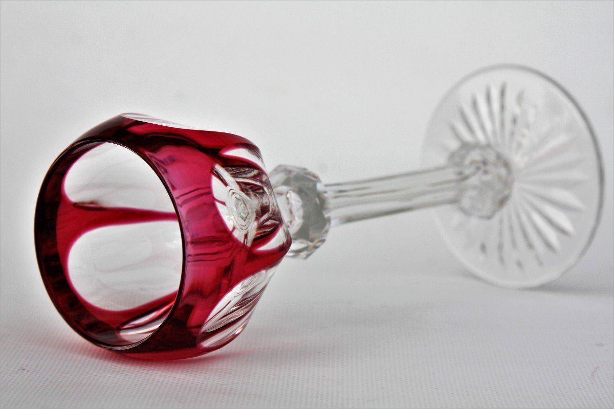 Verre à Vin Du Rhin En Cristal De Baccarat, Modèle R22-photo-3