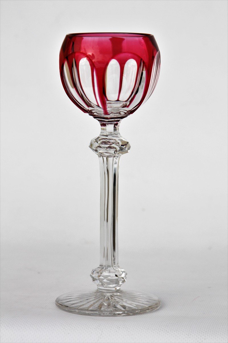 Verre à Vin Du Rhin En Cristal De Baccarat, Modèle R22-photo-3