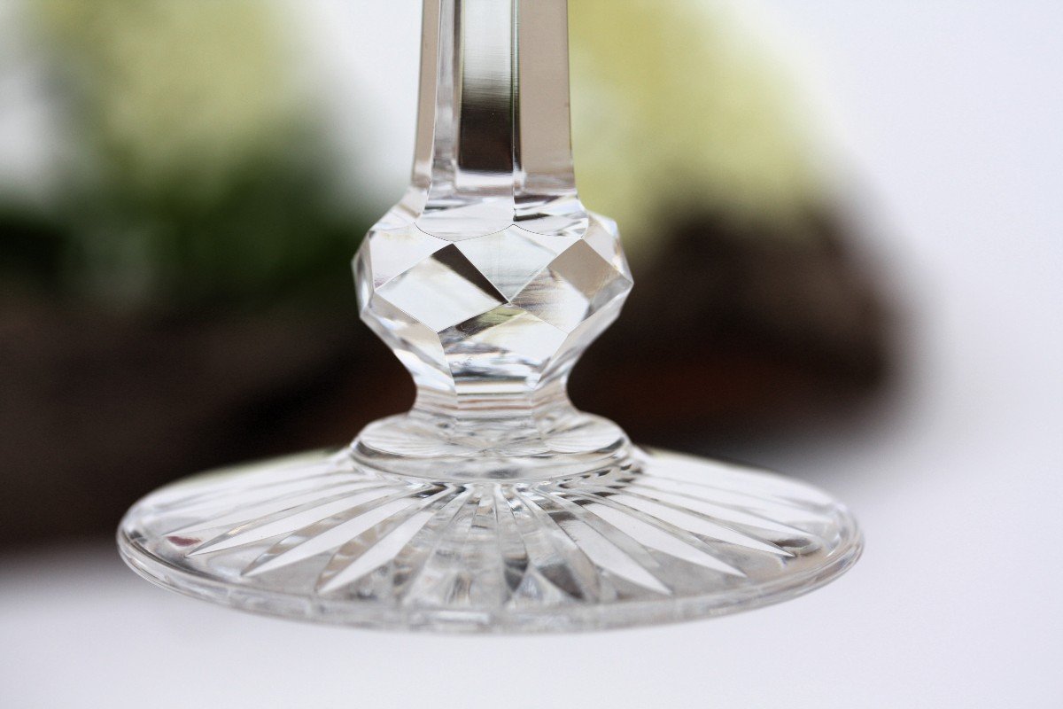 Roemer Glass In Baccarat Crystal, Colbert Model-photo-3