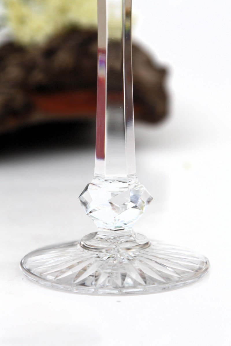 Roemer Glass In Baccarat Crystal, Colbert Model-photo-2