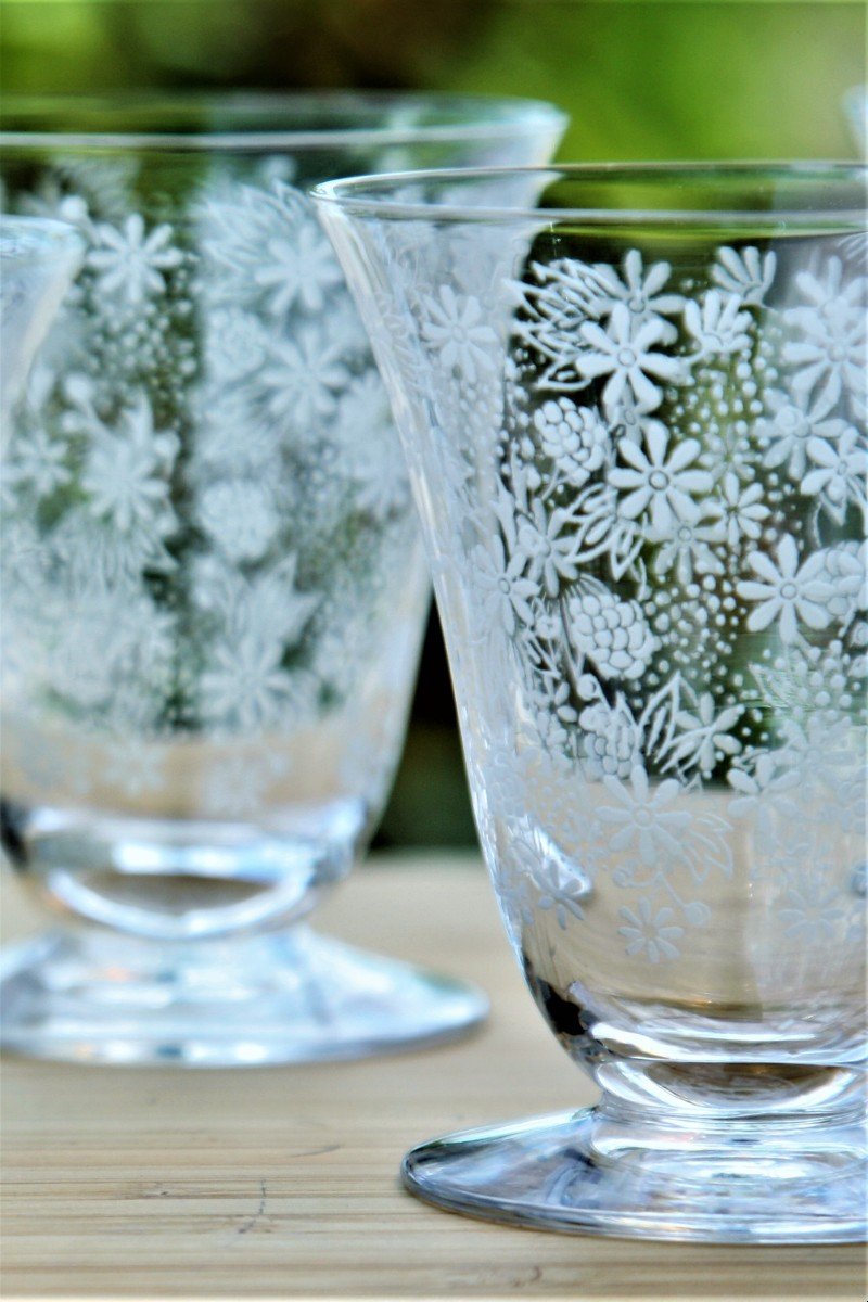 Set De 3 Verres à Apéritif En Cristal De Baccarat Modèle Elisabeth-photo-2