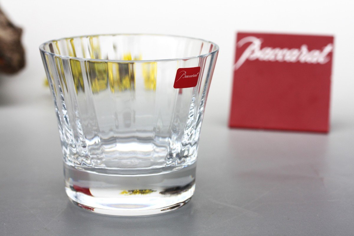 Baccarat Crystal Whiskey Glass, Mille Nuits Model-photo-4