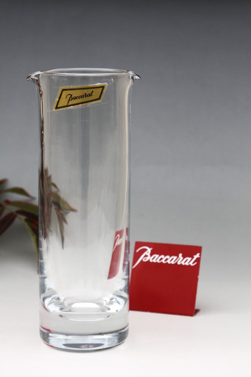 Water Pitcher In Baccarat Crystal , Tir Model-photo-1