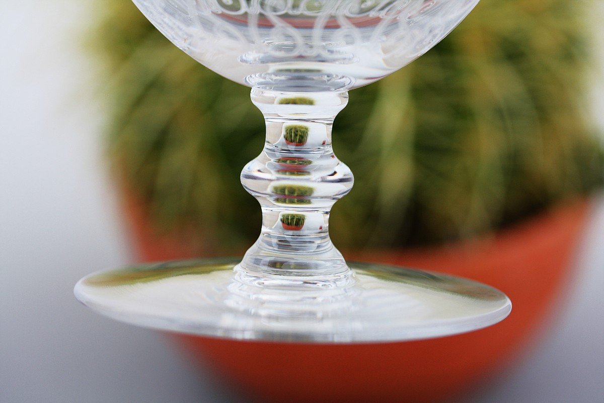 Water Glass In Baccarat Crystal, Rohan Model-photo-4