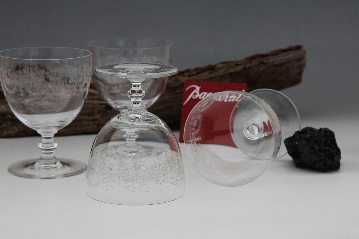 Set De 6 Verres à Eau En Cristal De Baccarat Modèle Camilla-photo-4