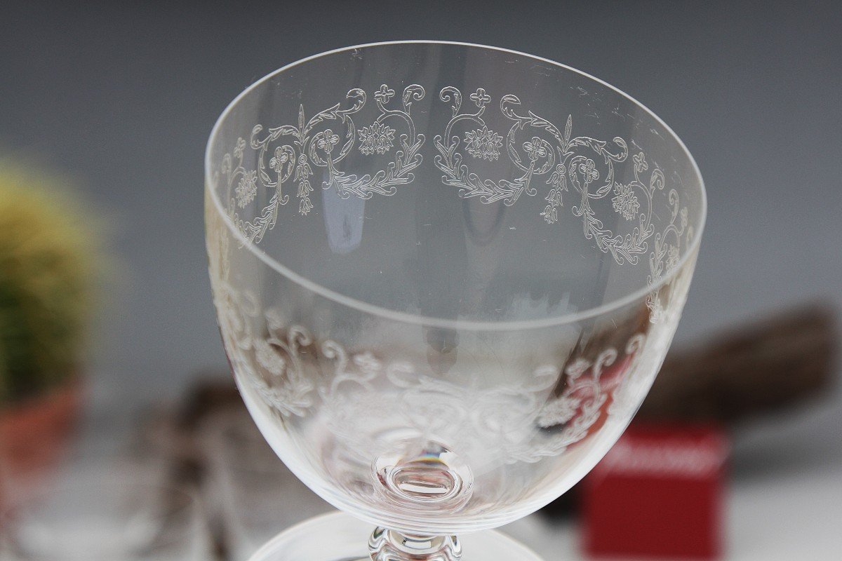 Set De 6 Verres à Eau En Cristal De Baccarat Modèle Camilla-photo-5