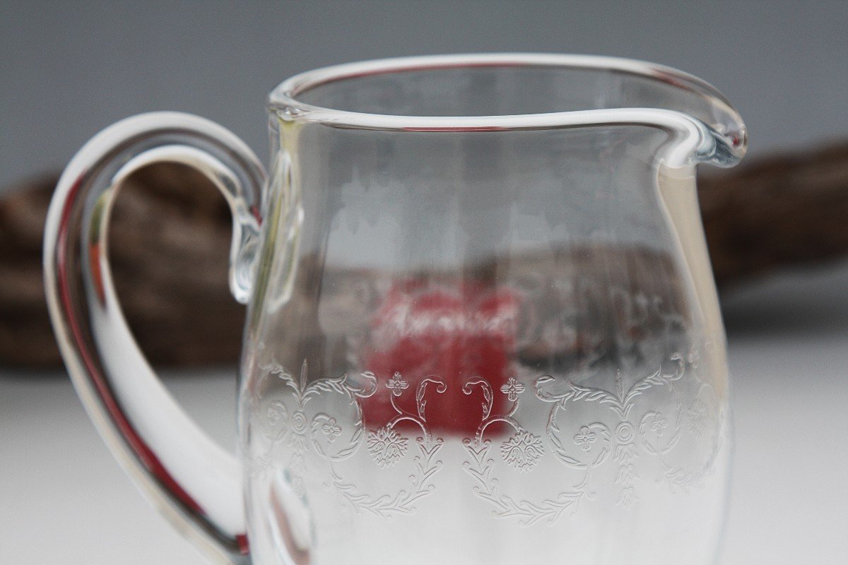 Baccarat Crystal Water Pitcher, Camilla Model-photo-2