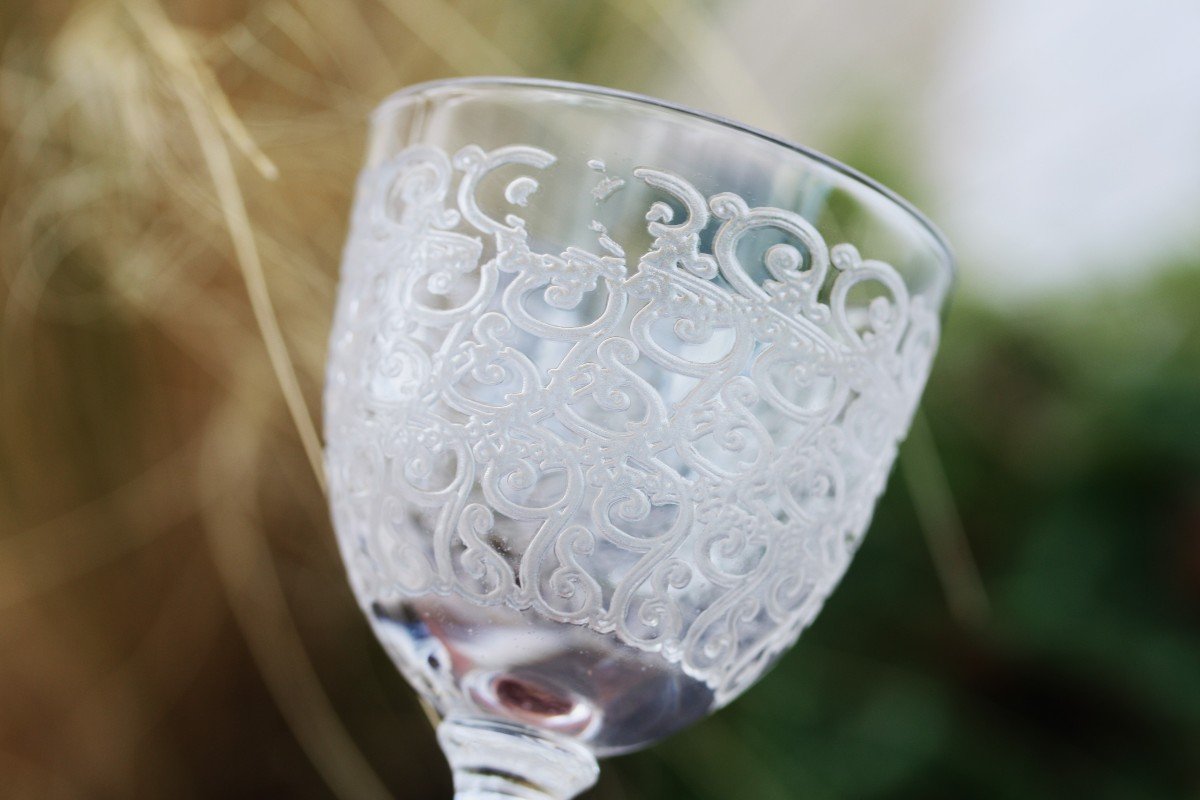 Set De 6 Verres à Apéritif En Cristal Baccarat Modèle Combourg-photo-4