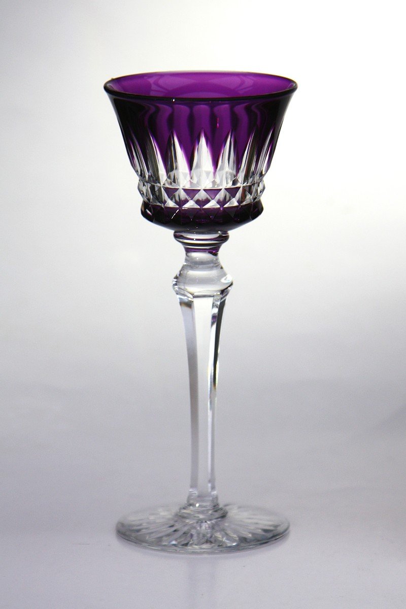 Verre à Vin Du Rhin En Cristal De Baccarat, Modèle Buckingham-photo-1