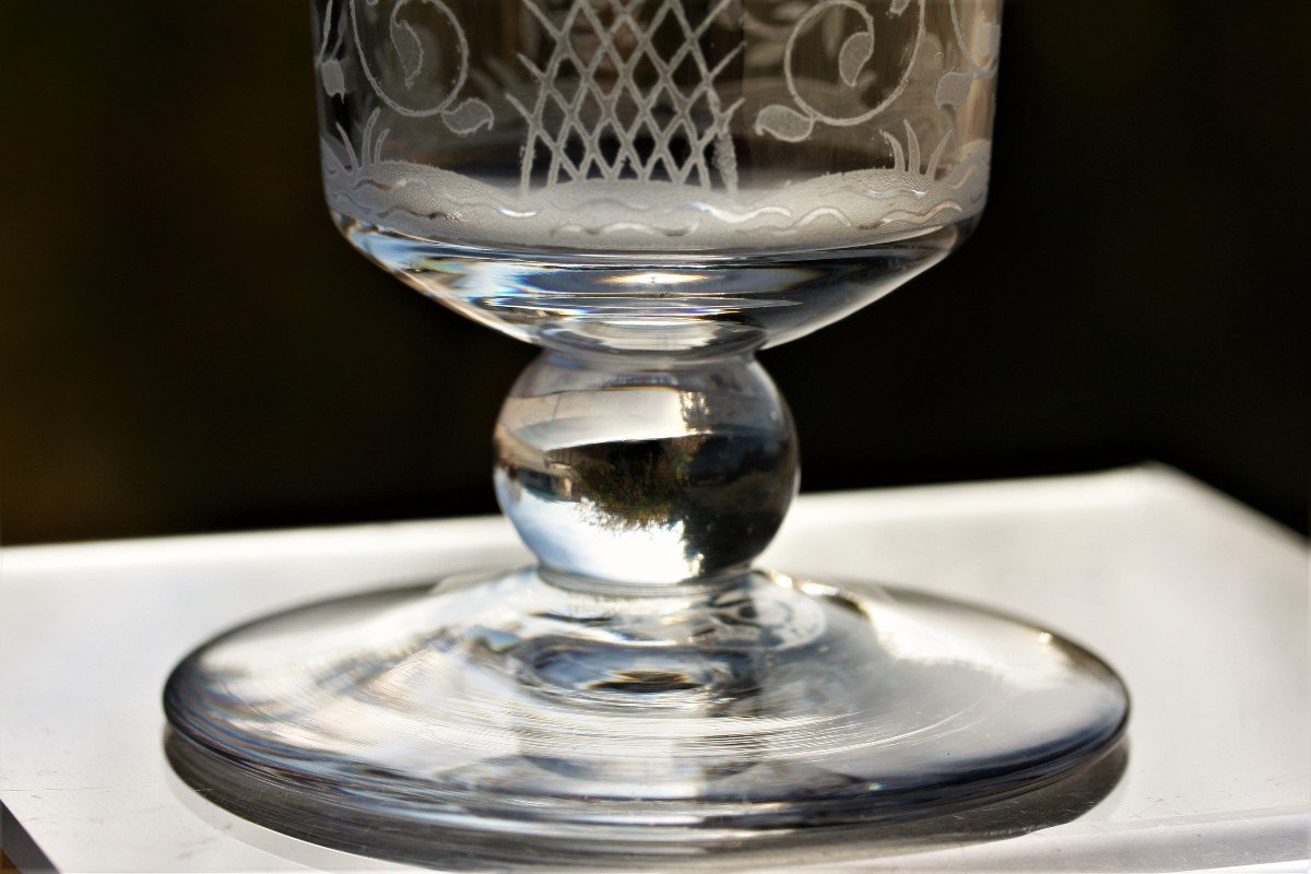 Baccarat Crystal Bordeaux Wine Glass, Djeddah Model-photo-3