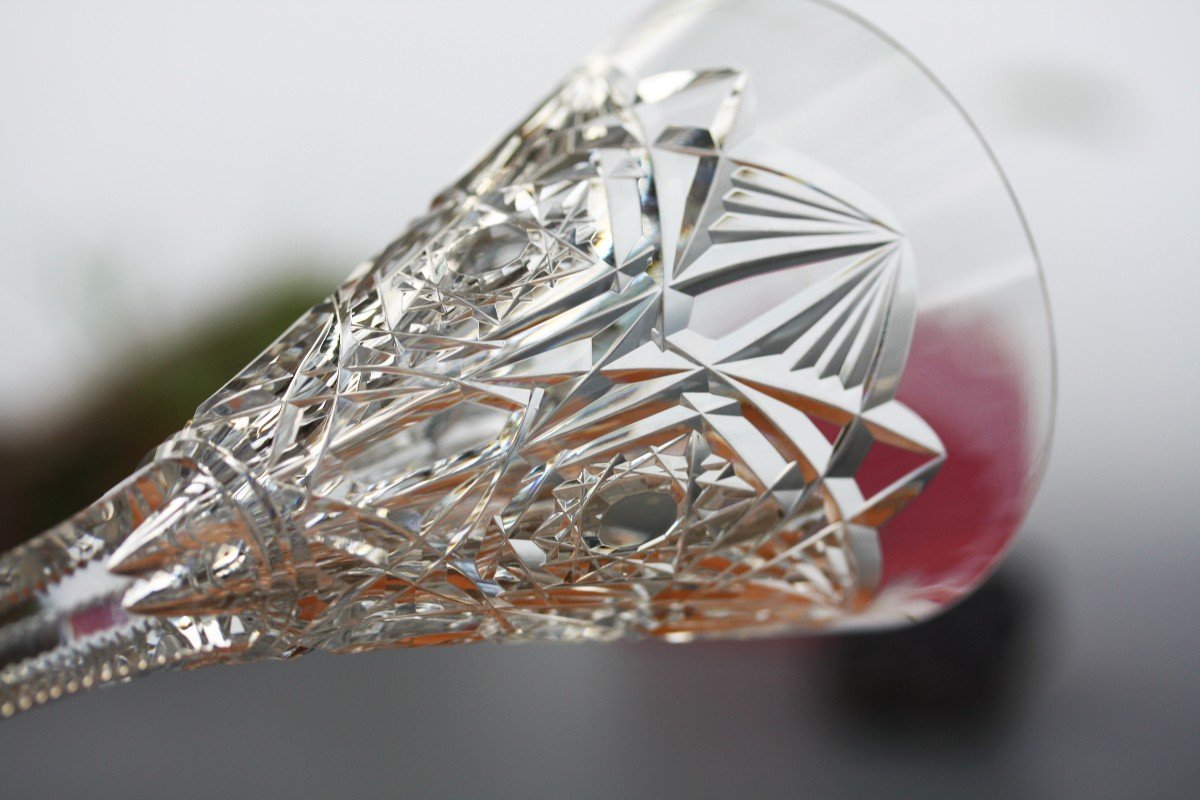 Baccarat Crystal Cocktail Flute, Lagny Model-photo-4