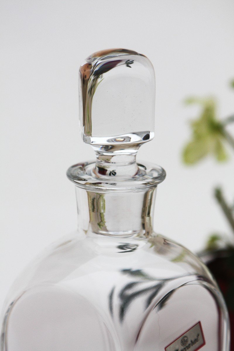 Baccarat Crystal Whiskey Decanter, Vologne Model-photo-2