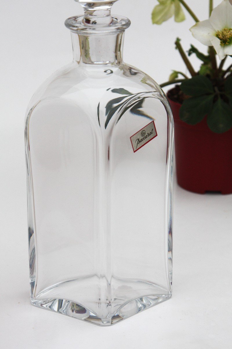 Baccarat Crystal Whiskey Decanter, Vologne Model-photo-3