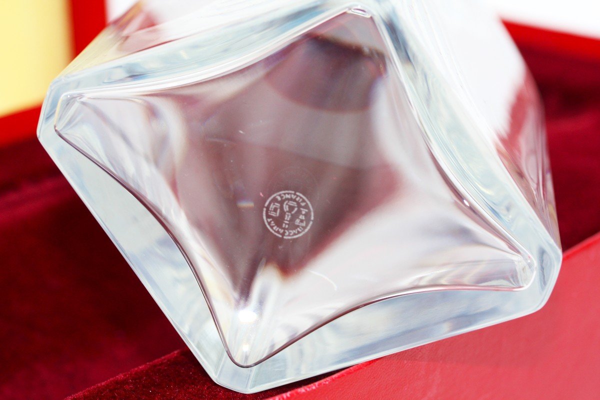 Baccarat Crystal Whiskey Decanter, Vologne Model-photo-7