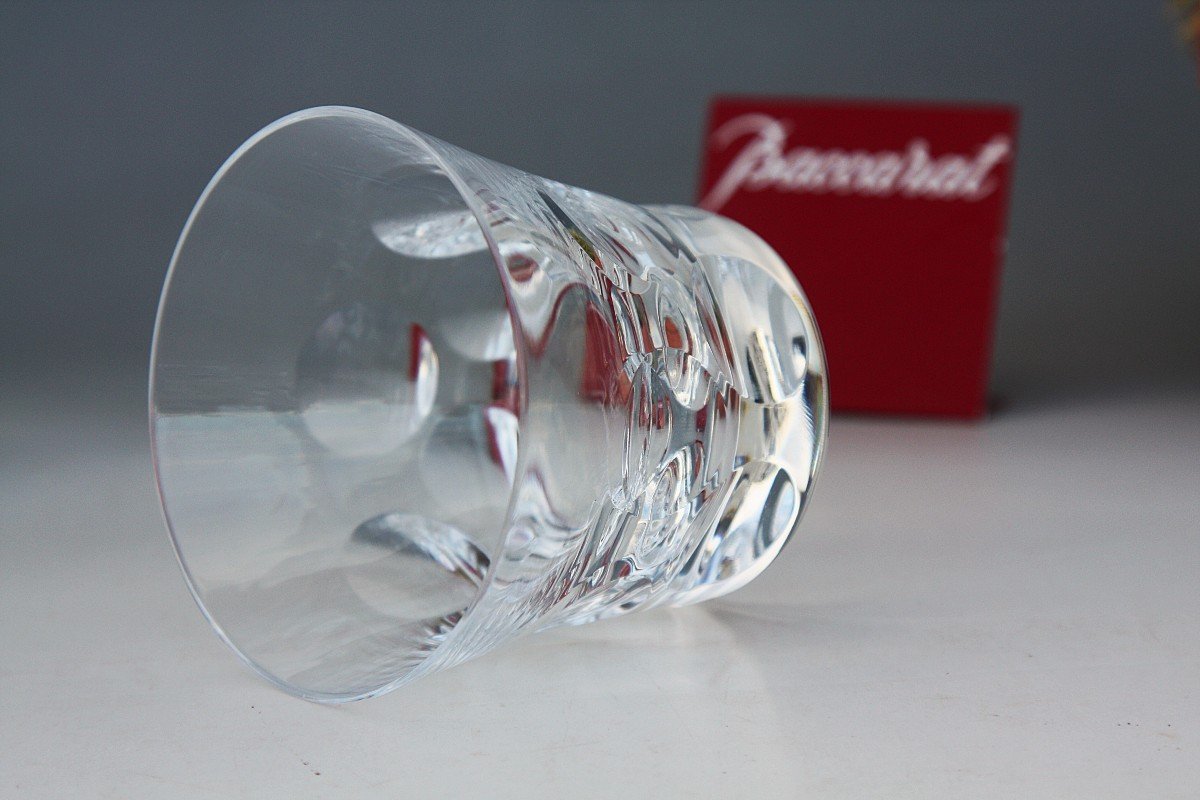 Baccarat Crystal Whiskey Glass, Beluga Model, Private Collection-photo-2