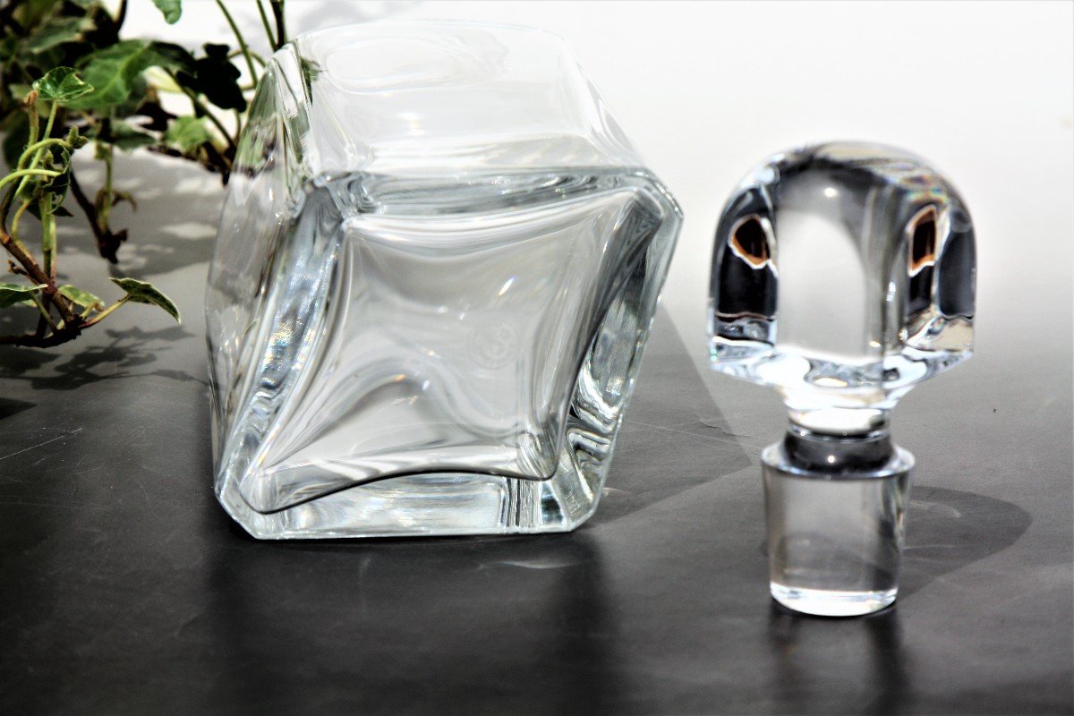 Carafe à Whisky En Cristal De Baccarat, Modèle Vologne-photo-2