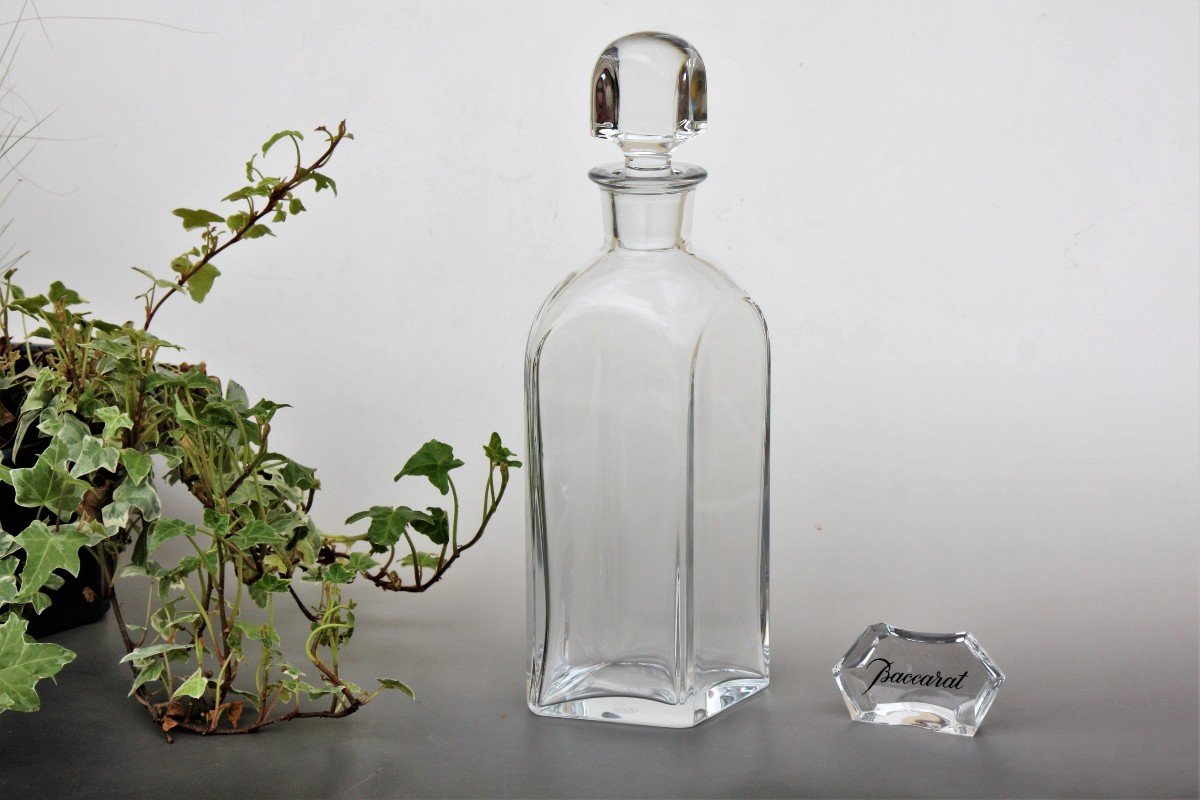 Carafe à Whisky En Cristal De Baccarat, Modèle Vologne