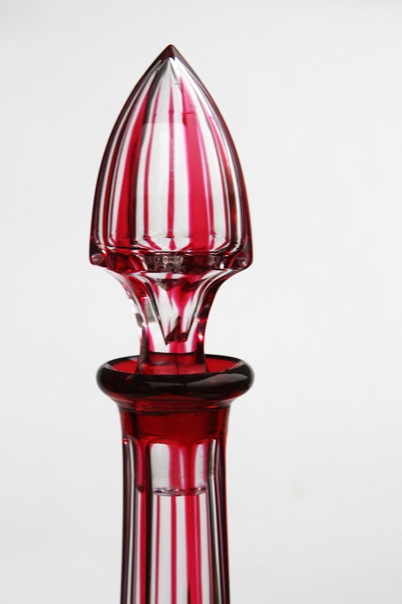 Wine Decanter In Baccarat Crystal, Malmaison Model-photo-2