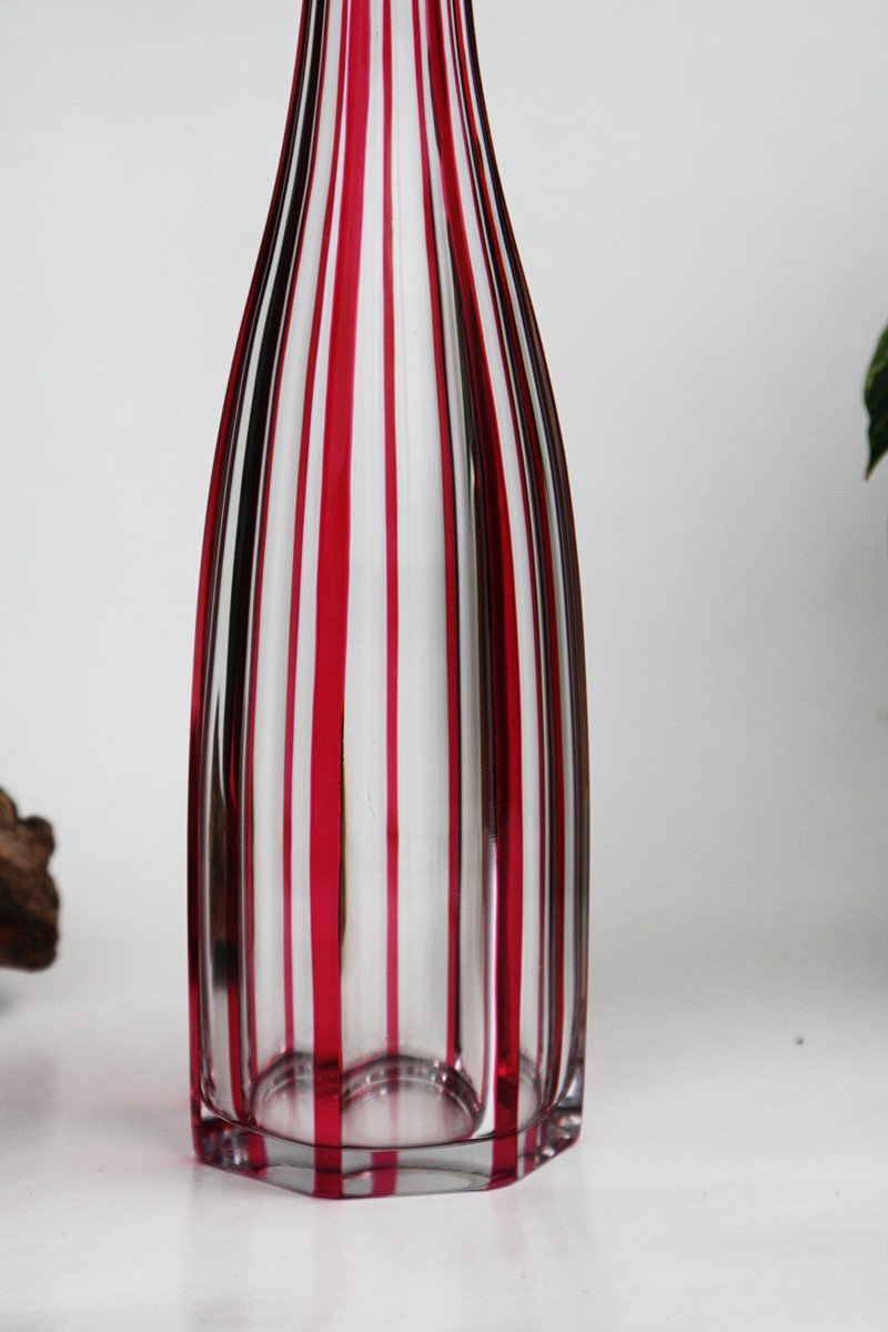 Wine Decanter In Baccarat Crystal, Malmaison Model-photo-6