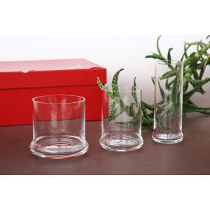 Box Of 3 Baccarat Crystal Glasses, Empilage Model