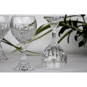 Set De 2 Verres à Eau En Cristal De Baccarat Modèle Massena