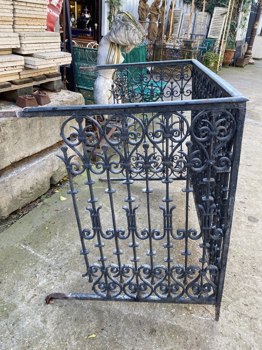 19th Century Cast Iron Balcony / Grille -photo-3