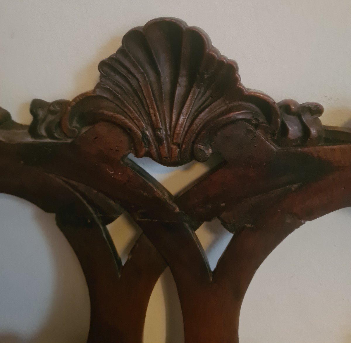 Pair Of 18th Century Chippendale Mahogany Chairs-photo-3