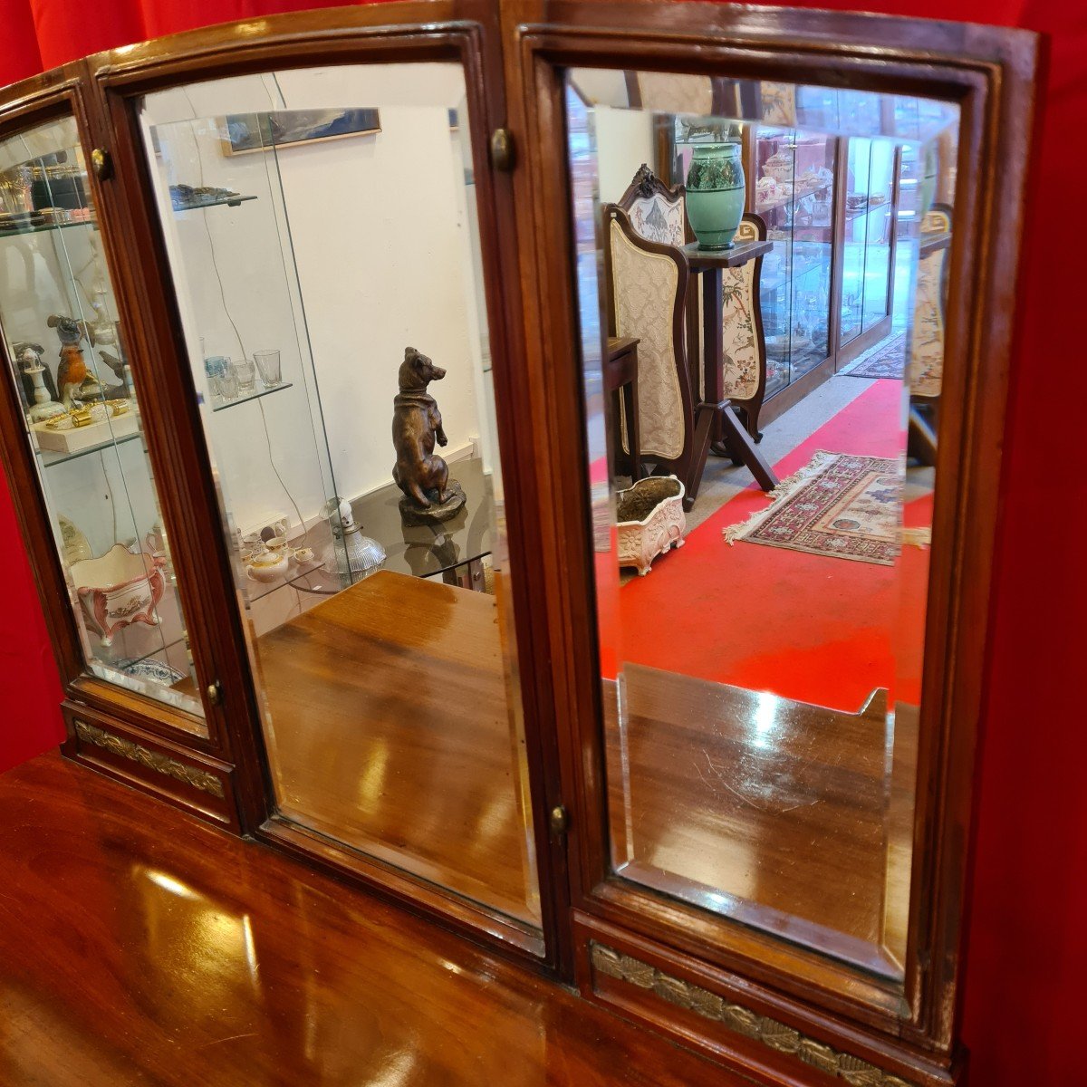 1930 Mahogany Dressing Table-photo-3