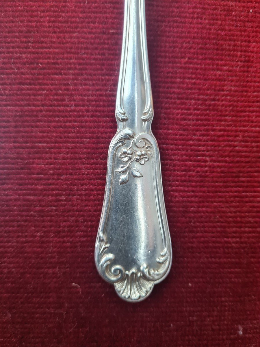 Proantic: Salad Server Sterling Silver Louis XV Style