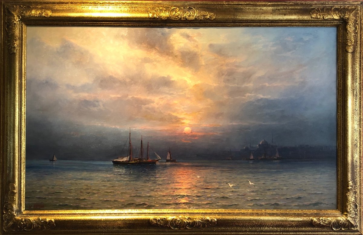 Vachagan Ispirian "view Of Istanbul"