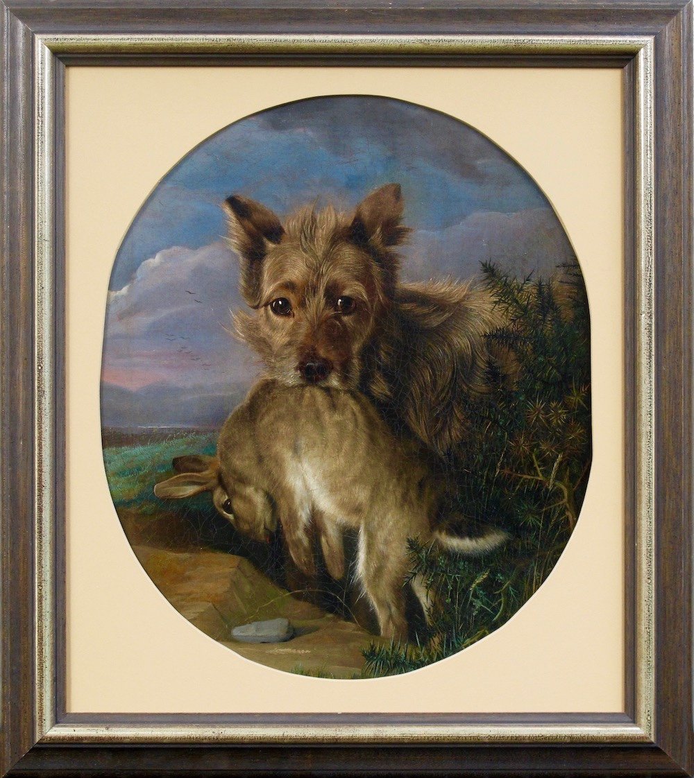 Edward Lloyd Elsmere (1846 - 1891) Terrier De Norwich-photo-2
