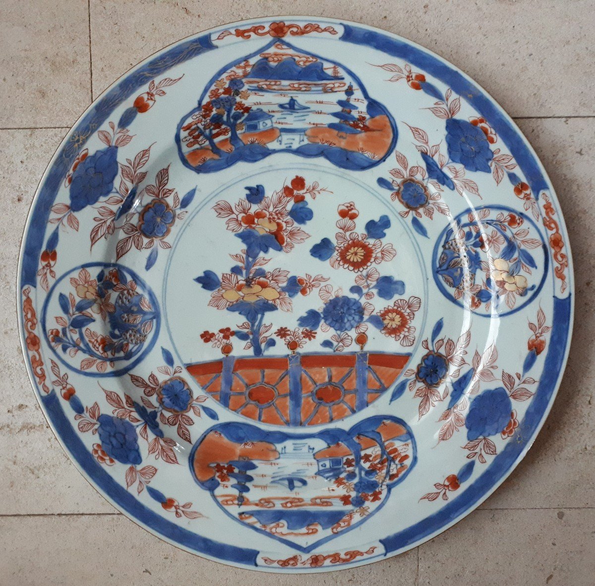 Kangxi Period Chinese Dish, China Qing Dynasty