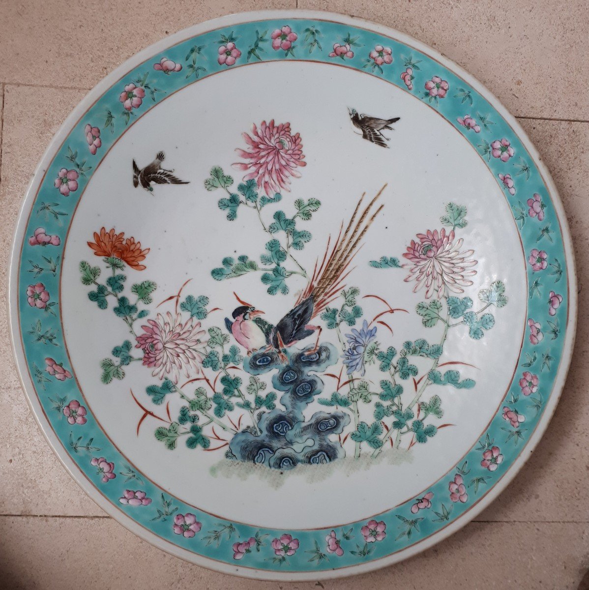 Chinese Dish From The Guangxu Period, China Qing Dynasty