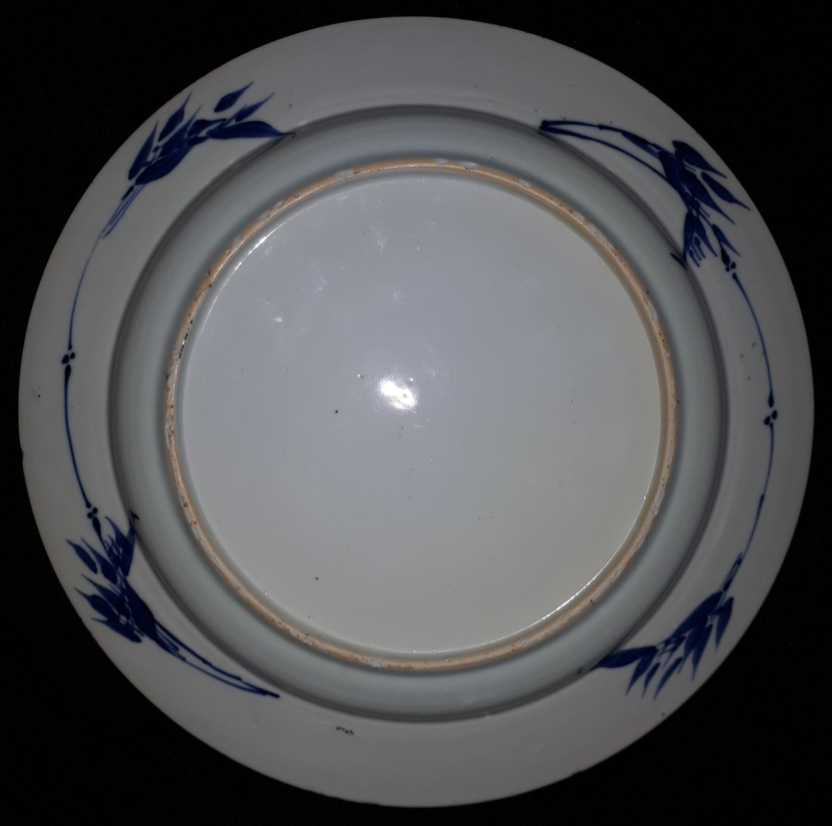 Chinese Blue And White Dish, China Kangxi Period-photo-4