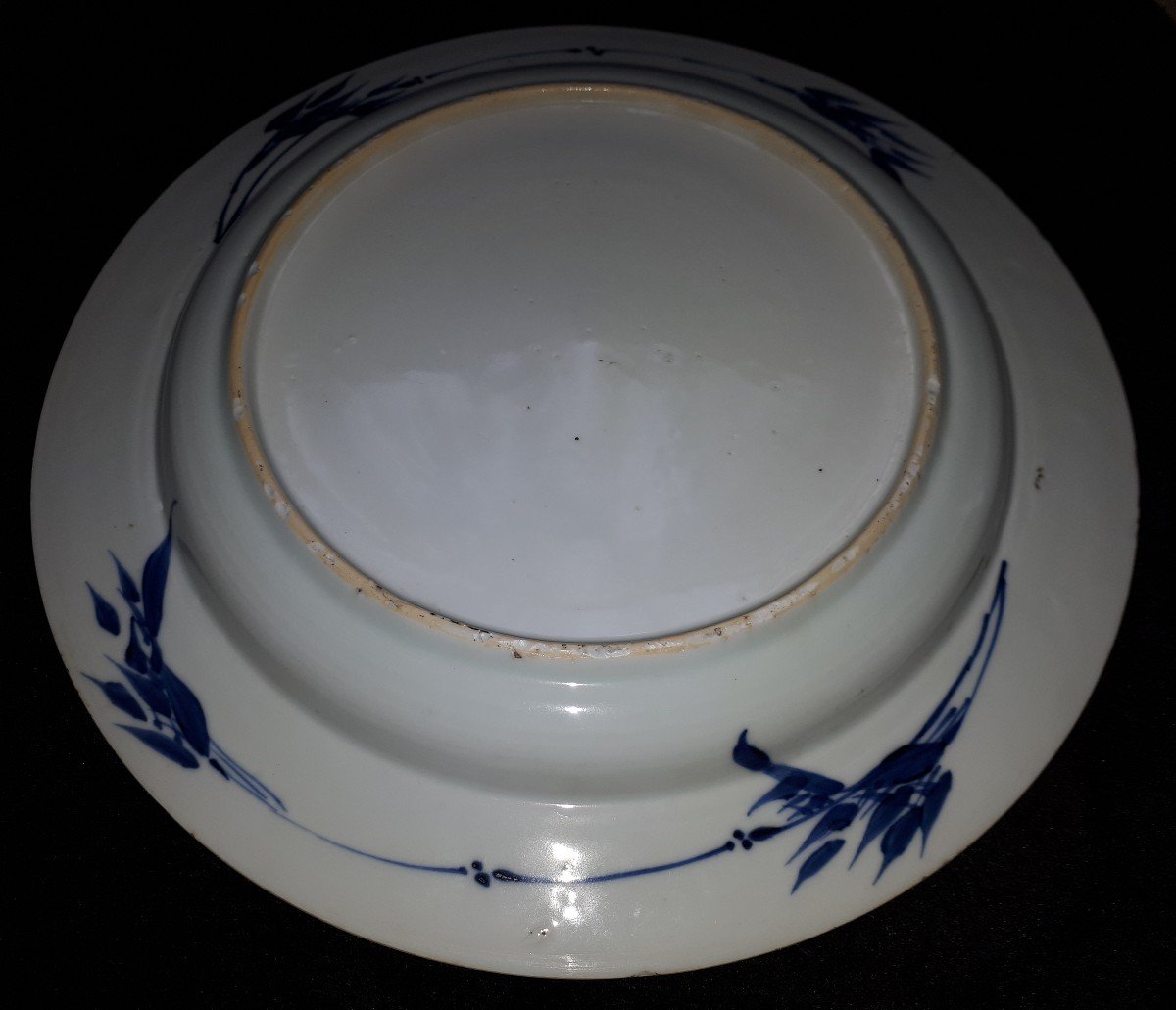 Chinese Blue And White Dish, China Kangxi Period-photo-6