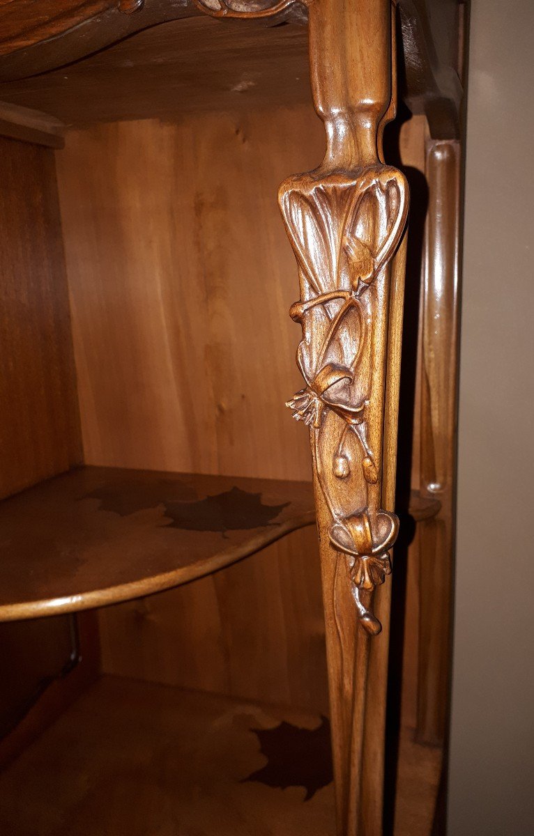 Art Nouveau Majorelle Cabinet-photo-3