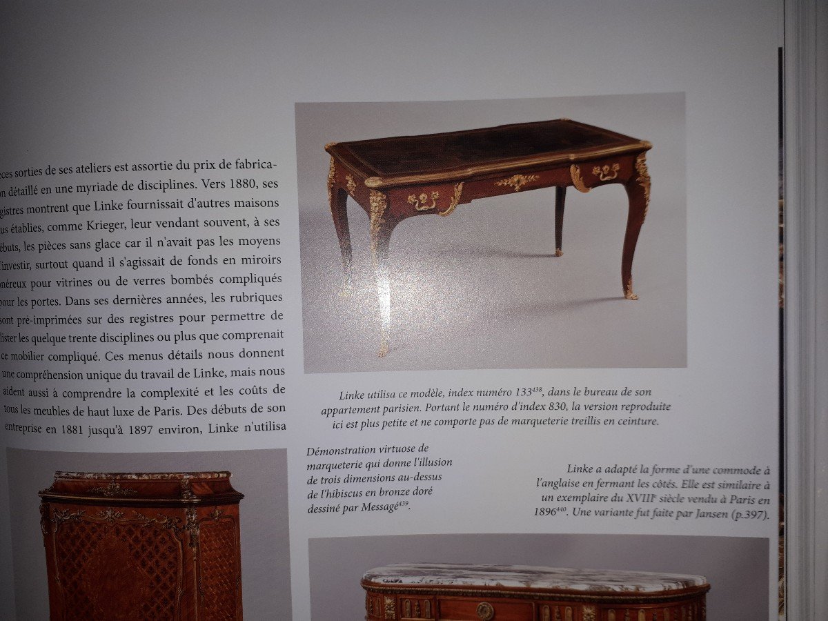 Desk By François Linke, France, Late 19th Century-photo-8