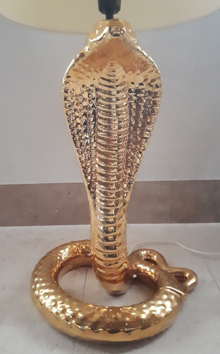 Lampe Cobra De Tommaso Barbi, Italie 1970-photo-2